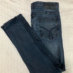 Calvin Klein Jeans Men's Dark Blue Slim Fit Denim